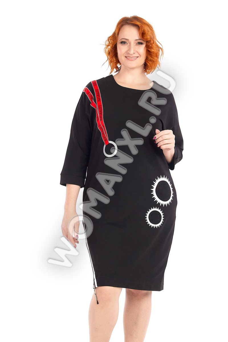 картинка Платье Круги 349 от магазина WomanXL.ru