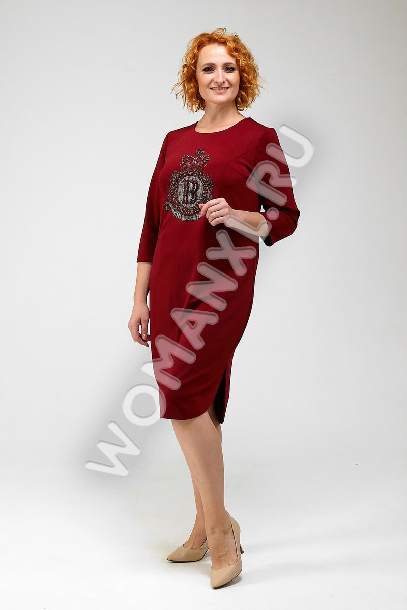 картинка Платье Корона 226 2 от магазина WomanXL.ru
