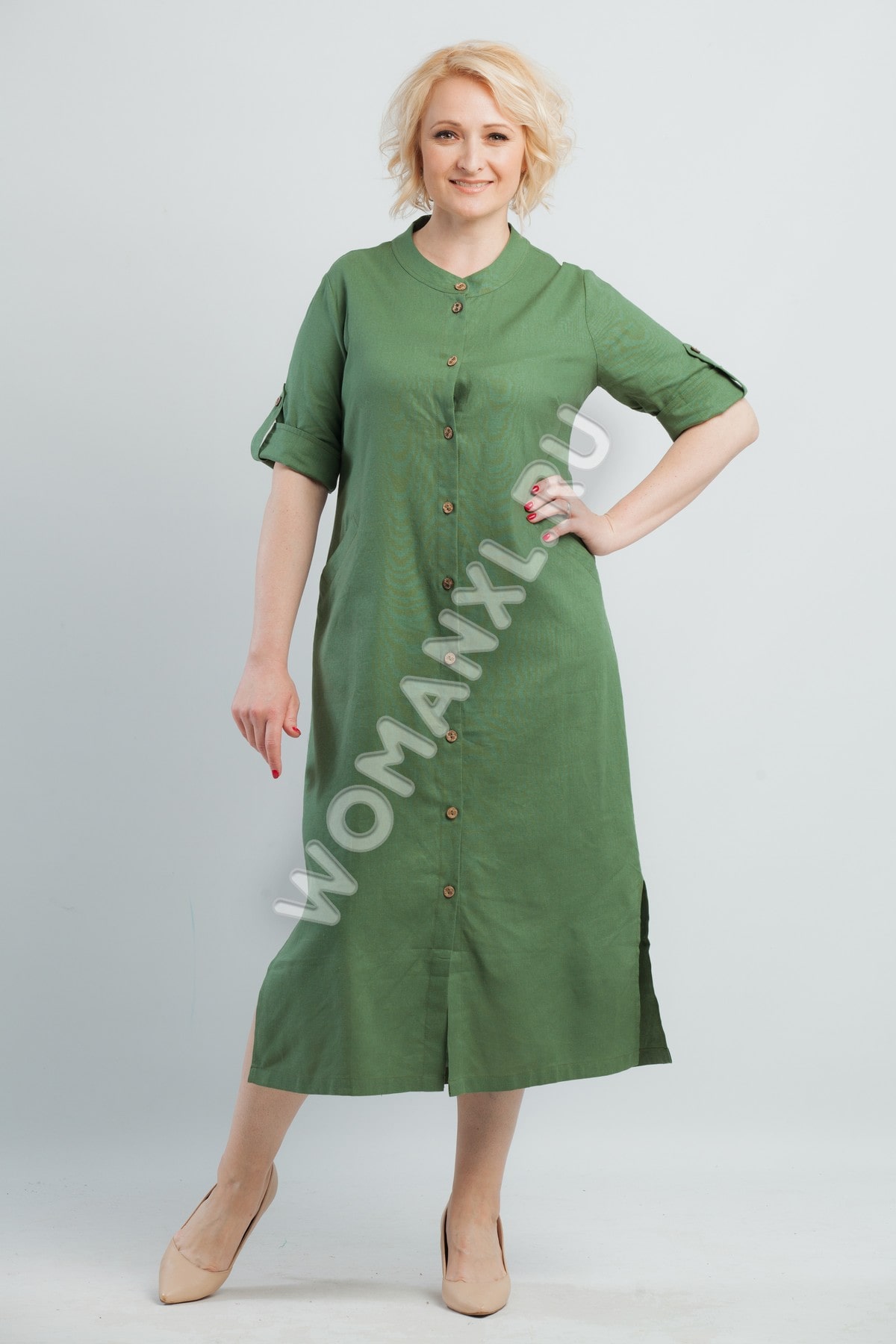 картинка Платье Сафари 98 6 от магазина WomanXL.ru