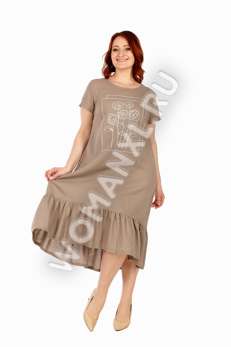 картинка Платье Аврора 83 290 4 от магазина WomanXL.ru