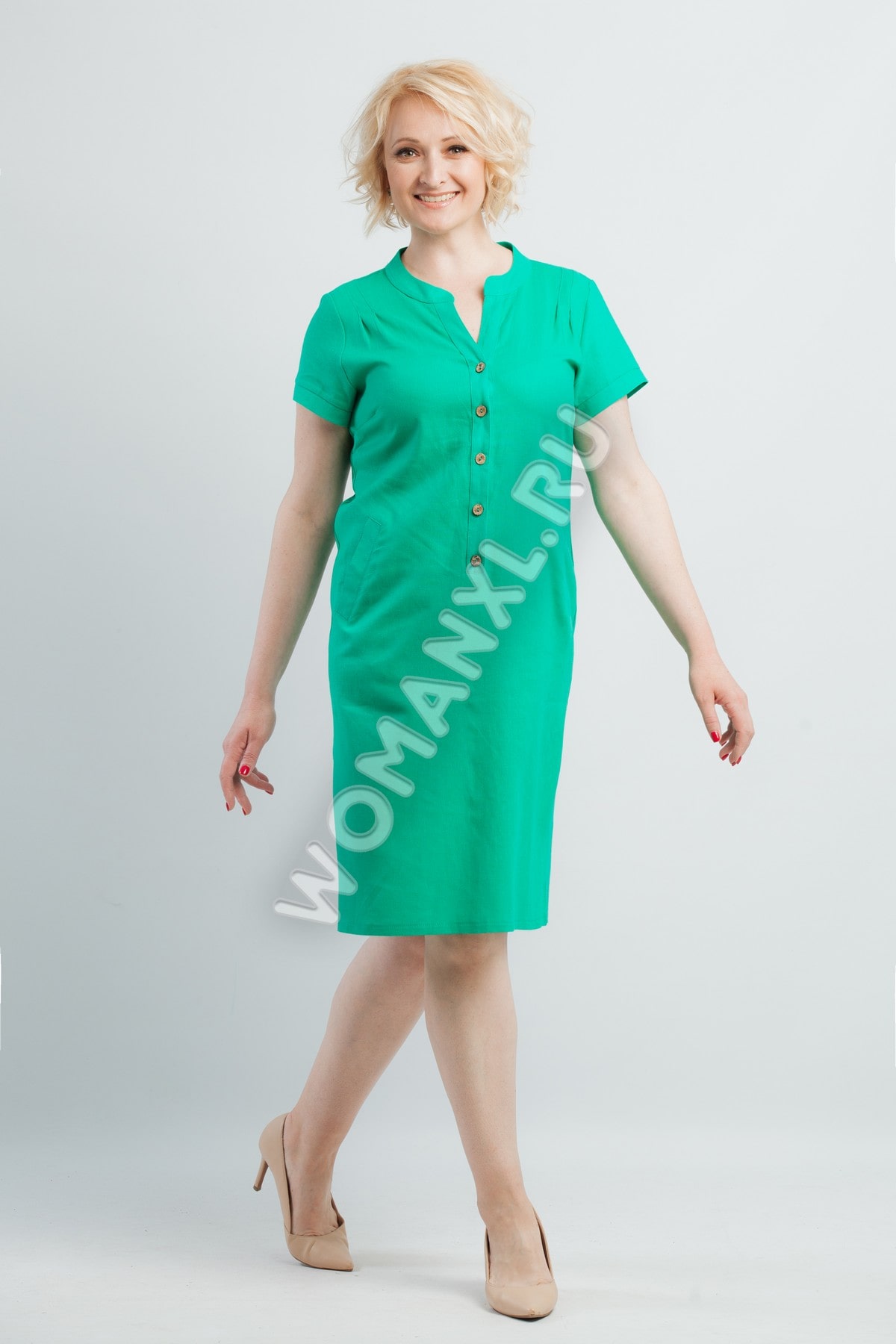 картинка Платье Футляр 18 1 от магазина WomanXL.ru