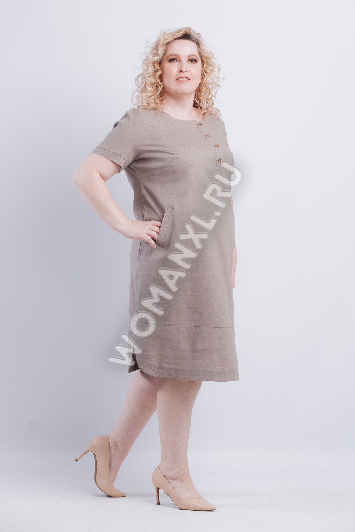 картинка Платье Кокетка 053 1 от магазина WomanXL.ru