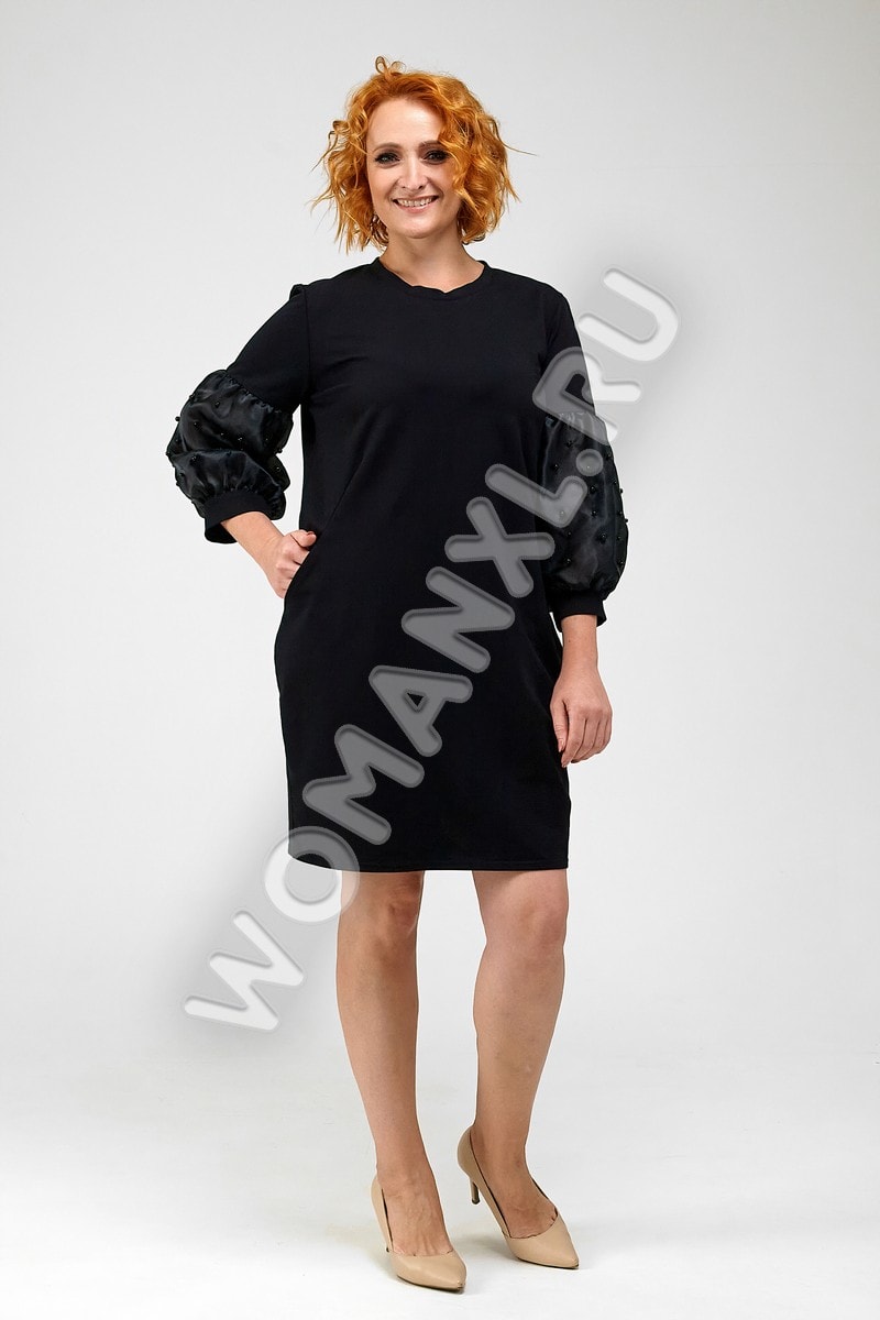 картинка Платье Фонарик 323 1 от магазина WomanXL.ru