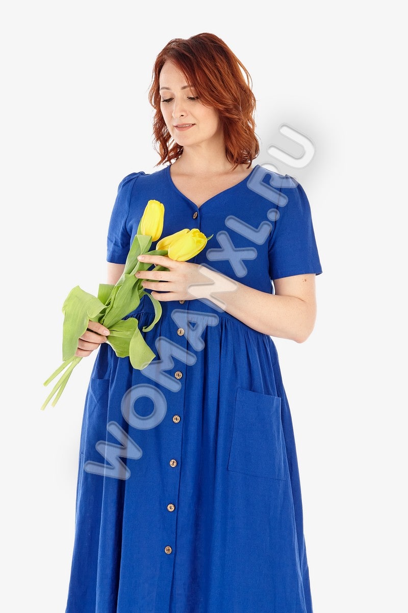 картинка Платье в стиле "Принцесса" 106 363 7 от магазина WomanXL.ru