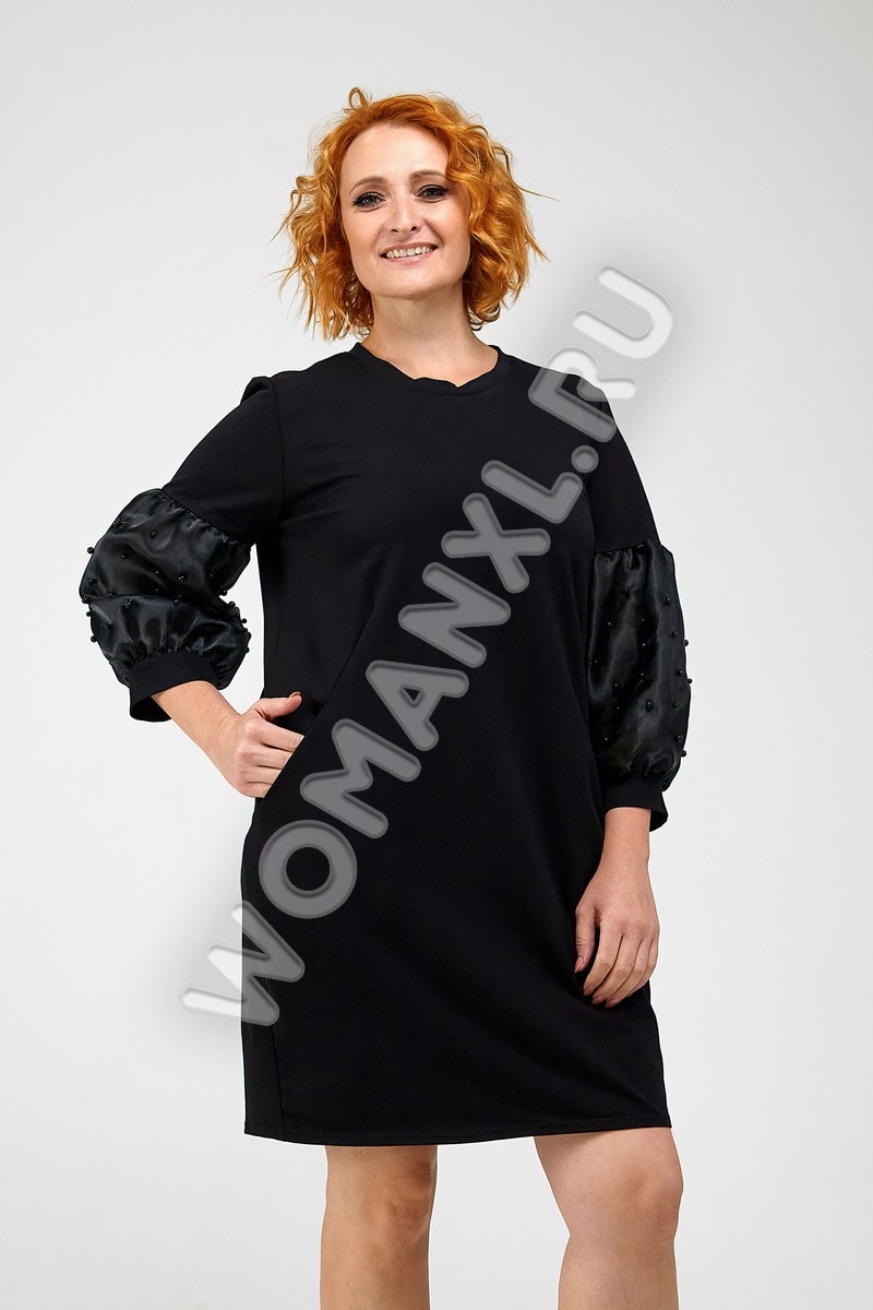 картинка Платье Фонарик 323 1 от магазина WomanXL.ru