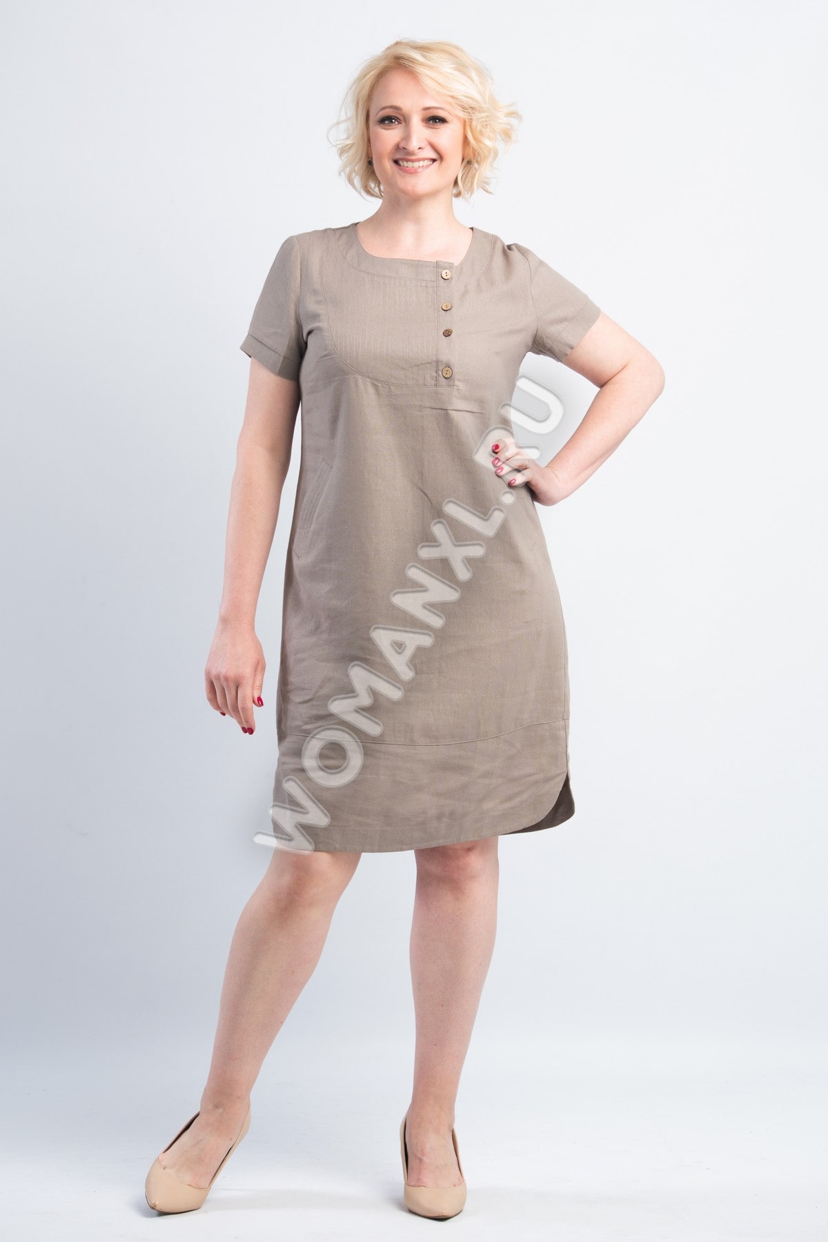 картинка Платье Кокетка 53 1 от магазина WomanXL.ru