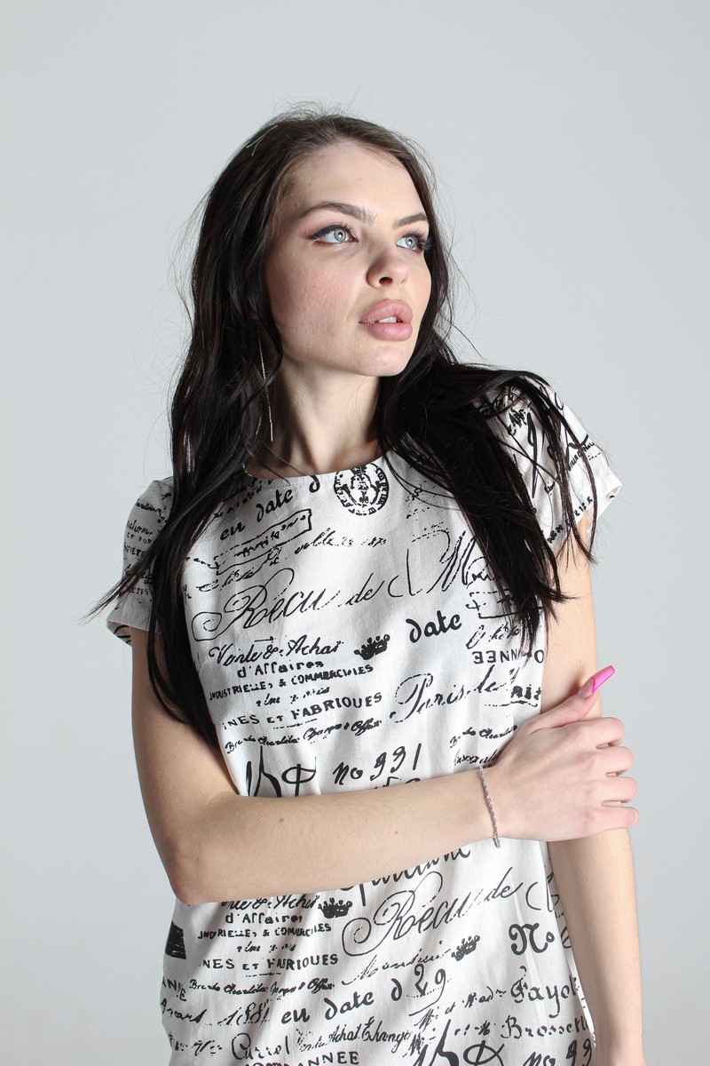 картинка Платье Газета 95 332 02 от магазина WomanXL.ru