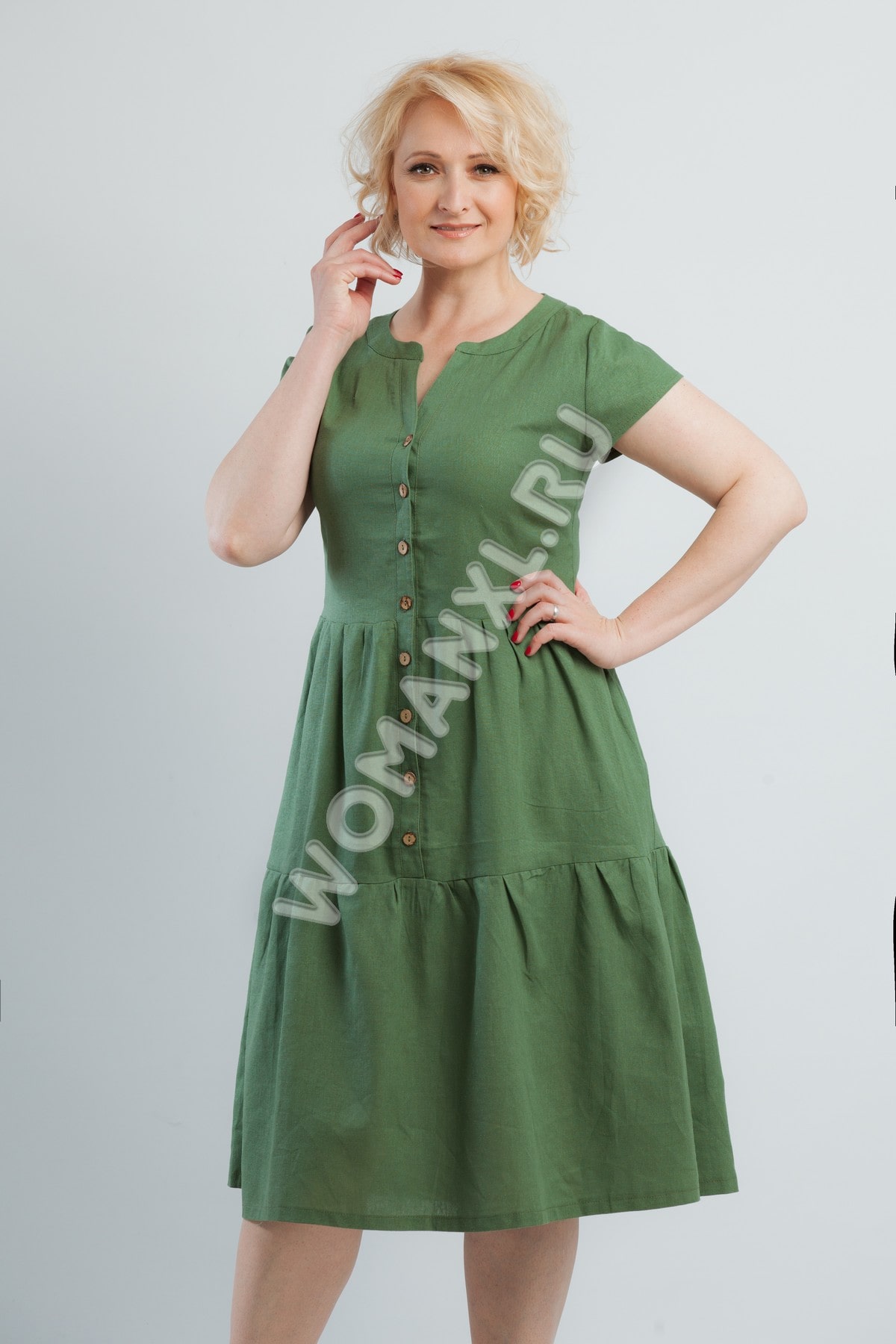 картинка Платье Крестьянка 16.1 2 от магазина WomanXL.ru